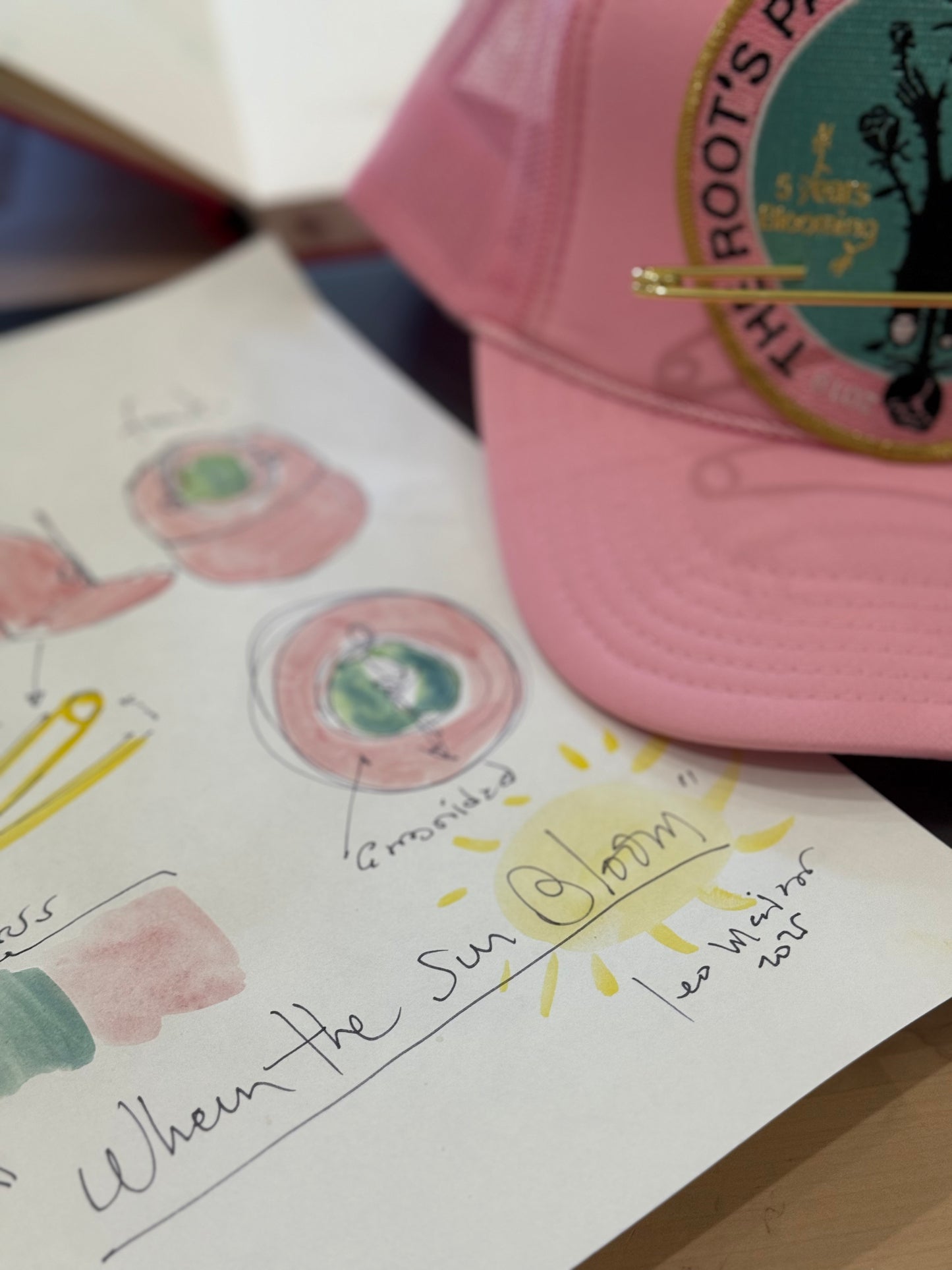 PINK CAP - WHEN THE SUN BLOOMS