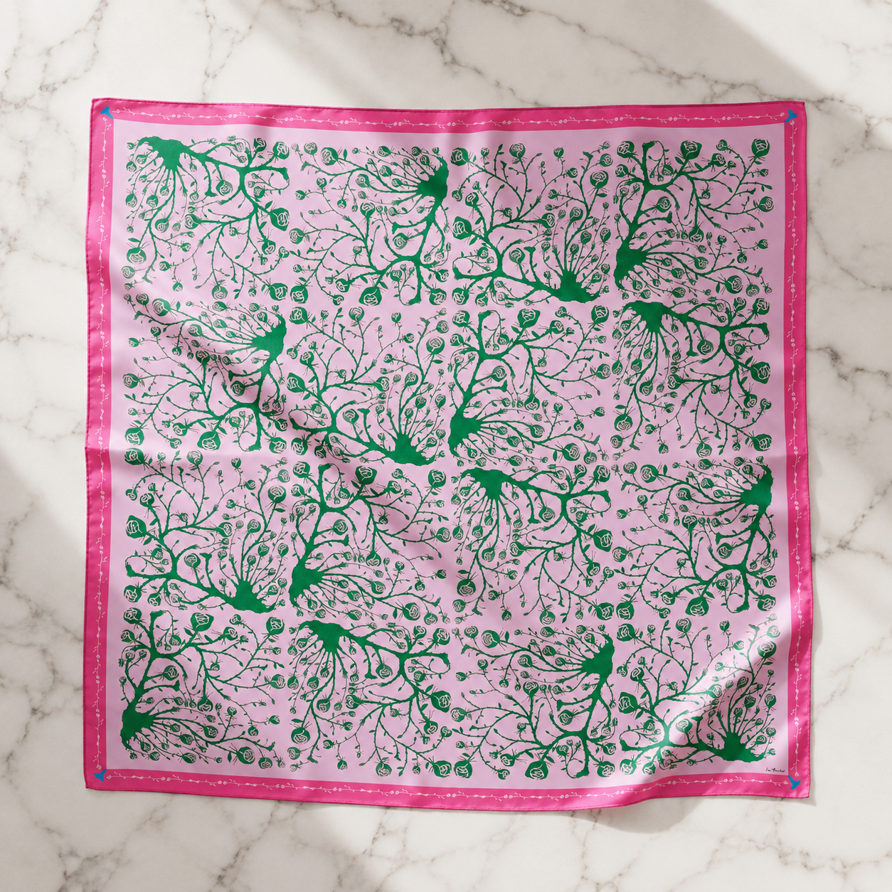 ROOTSCARF— Pink Roots