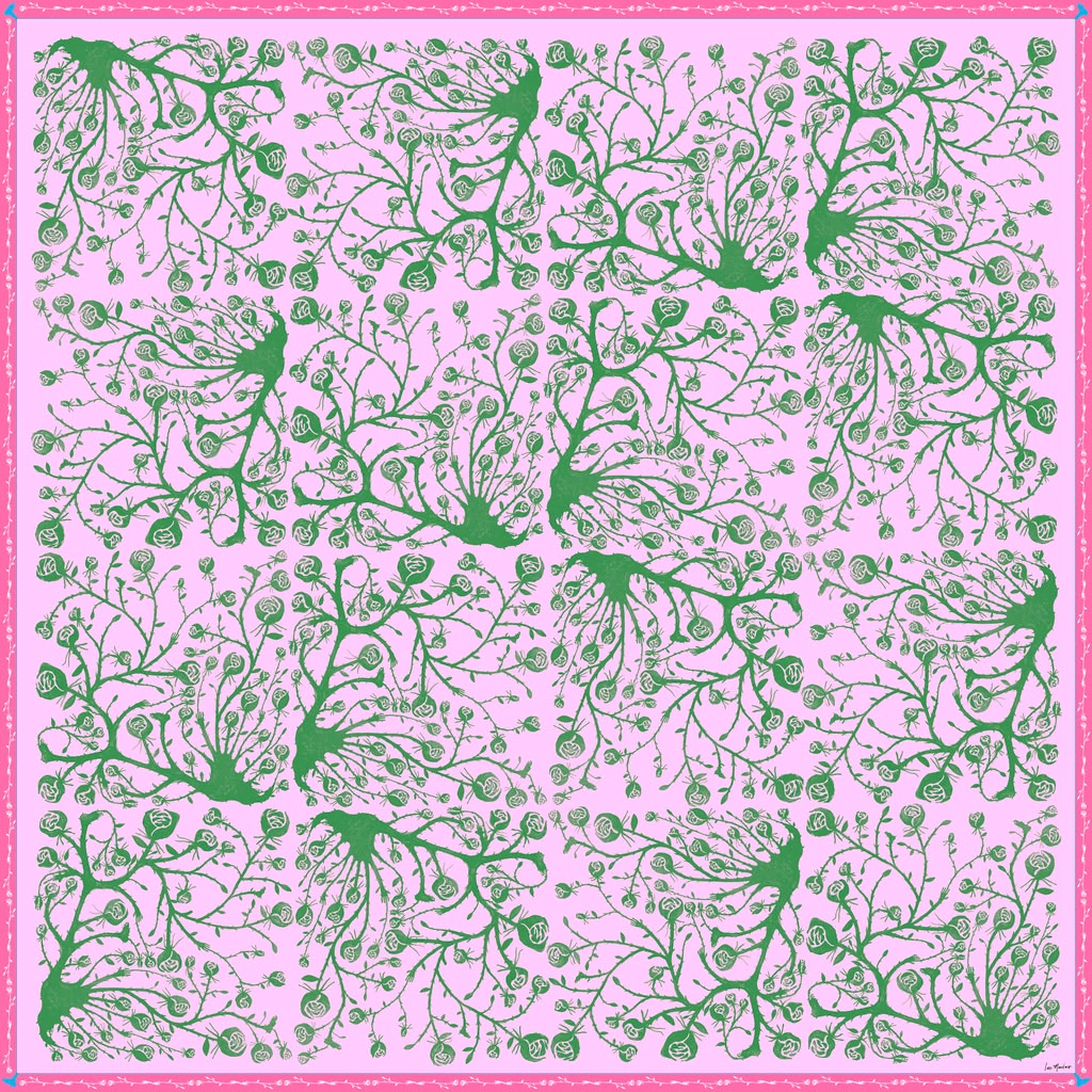 ROOTSCARF— Pink Roots