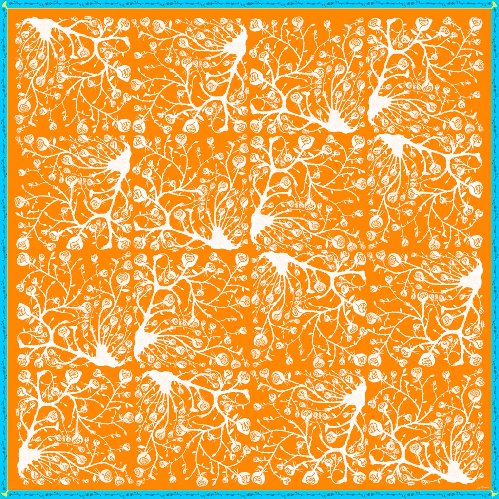 ROOTSCARF - Orange Roots